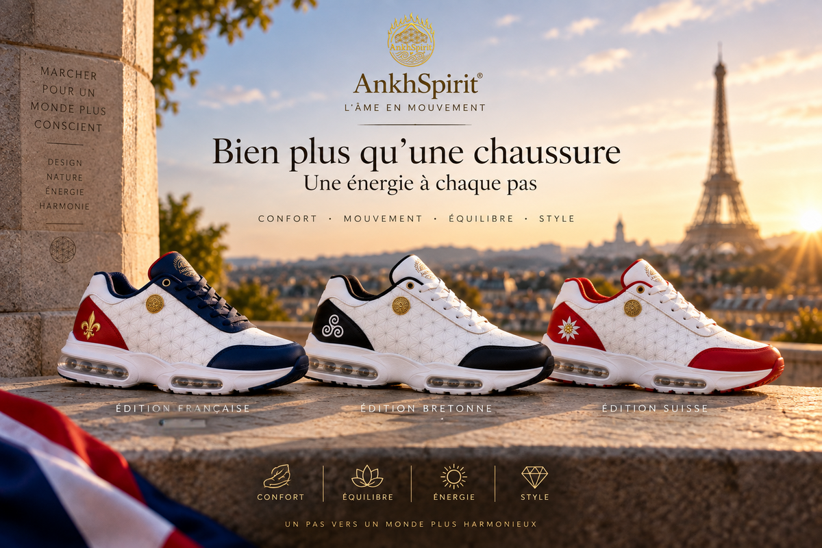 Guide des chaussures énergétiques : confort, mouvement et Fleur de Vie