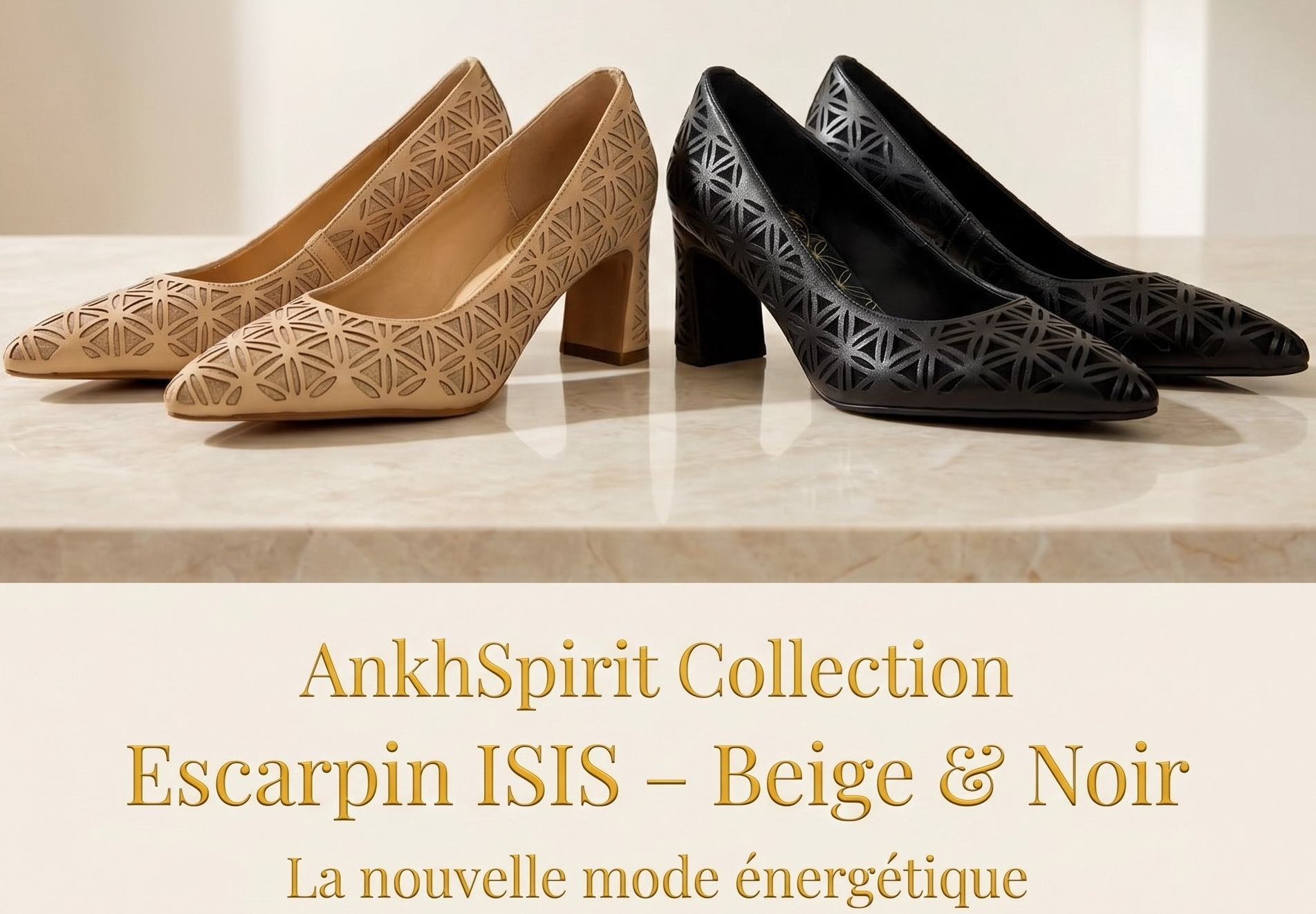 Escarpin ISIS – Fleur de Vie